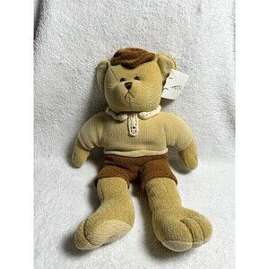 New Dakin "Bradley" the Chenille Teddy Bear 18" Bean Plush Stuffed Animal